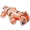 Sunnylife: Kids Ride-On Float - Tino the Tiger - Clay Pool & Water Sit On Inflatable, Animal Shaped Lounger, 2 Grab Handles, Beach Play Toy, Ages 6+